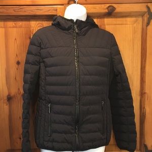 Michael Kors Stretch Packable Down Coat Size Medium